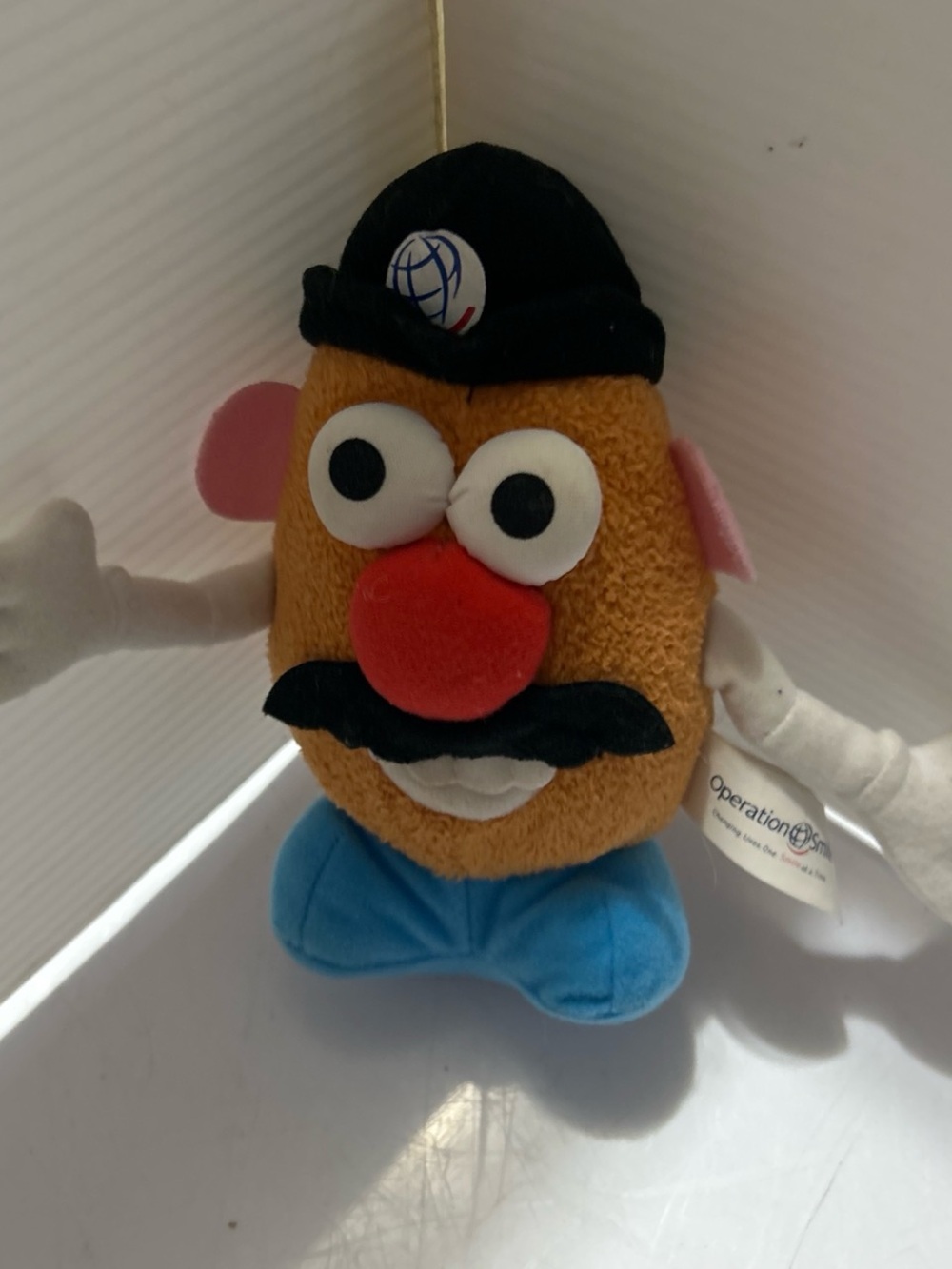 Hasbro Mr. Potato Head Plush - Brown Body with Blue Shoes and Red Nose